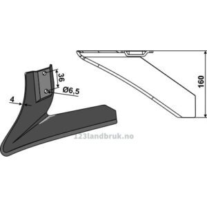 Vingeskjær - 160x4mm - Venstre - Einböck, Schmotzer