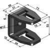 Holder 73mm - Einböck