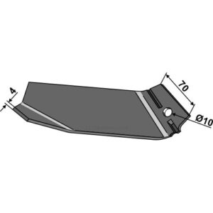 Hyppeskjær 210mm - Høyre - Einböck, Hatzenbichler