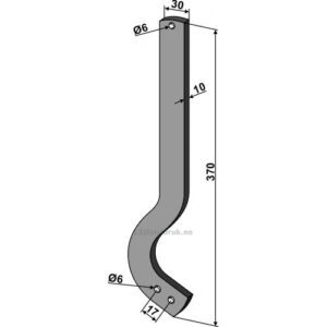 Tind - 370mm - Rau