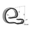 Overdel - 45x12mm - Hatzenbichler