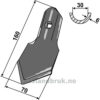 Bolt on Spiss K46 - 160x70x6mm