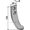 Marsk-Stig Skjær Vår - 155x8mm - Rabe