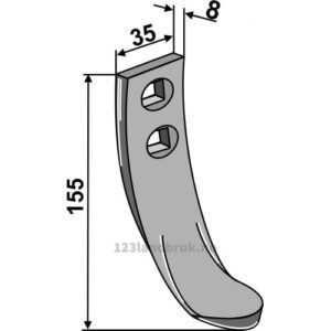 Marsk-Stig Skjær Vår - 155x8mm - Rabe