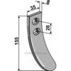 Marsk-Stig Skjær Høst - 155x8mm - Marsk-Stig