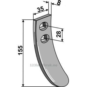 Marsk-Stig Skjær Høst - 155x8mm - Marsk-Stig