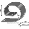 Overdel 100x13 - Marsk-Stig