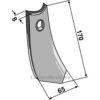 Kultivetor Spiss - 170x65x8mm - Marsk-Stig