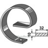 Overdel - 32x10mm - Marsk-Stig