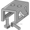 Tinde holder med bolter - Marsk-Stig