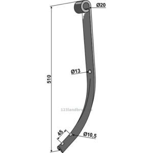 Slettetind - 45x10mm - Kverneland