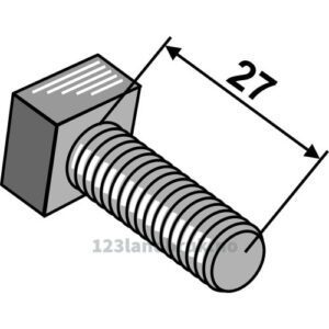 Kultivator Bolt - M16x2x27mm - Marsk-Stig