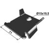 Anti-twist brakett for tind 70x12 - Til ramme 40x40 ramme