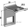 Holder for tind 32x10 og overdel 32x10 - Til ramme 40x40