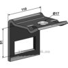 Holder for tind 80x12 - Til ramme 80x80
