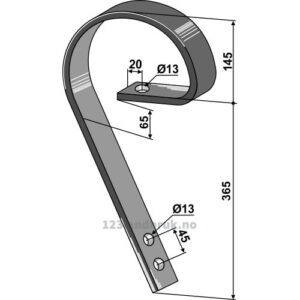 Slettetind - 45x10mm - Köckerling, Väderstad