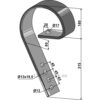 Slettetind - 80x10mm - Väderstad