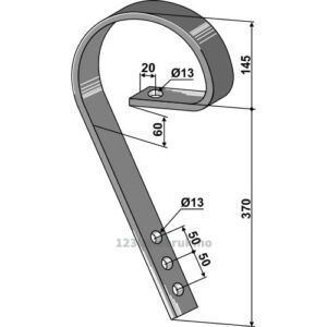Slettetind - 45x10mm - Dal-Bo