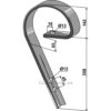 Slettetind - 45x10mm - Rabe