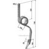 Sporløsnertind med Spiss - 25x25mm - Köckerling Allrounder
