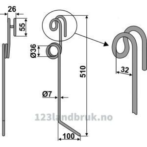 Etterharvetind - 510mm - Einböck, Grégoire Besson