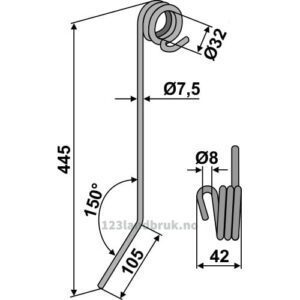 Etterharvetind - 445mm - Hatzenbichler