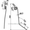 Etterharvetind - 450mm - Rabe
