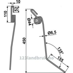 Etterharvetind - 450mm - Rabe