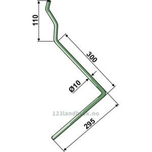 Etterharvetind - 300*295mm - Venstre - Amazone