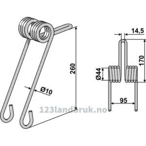 Harvetind Ø10mm - 260mm - Amazone