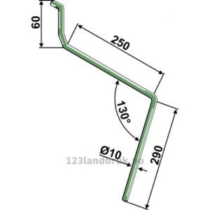 Etterharvetind - 250x290mm - Venstre - Amazone