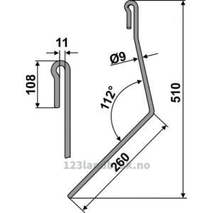 Etterharvetind - 510mm - Amazone