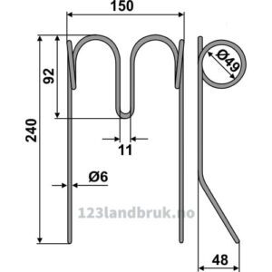 Etterharvetind - 240mm - Amazone