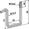 Holder for Etterharvetind - M14x2mm - Väderstad