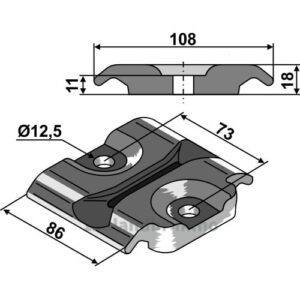 Monteringsplate