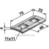 Holder for Etterharvetind - Hassia, Lemken