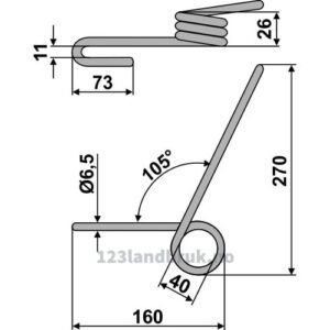 Etterharvetind - 270mm - Hassia, Lemken