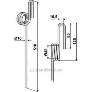Etterharvetind - 510mm - John Deere