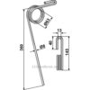 Etterharvetind - 360mm - KRM