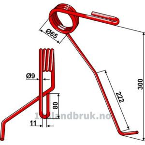 Etterharvetind, Front - 300mm - Venstre - Lemken