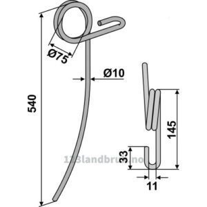 Etterharvetind - 540mm - Marsk-Stig