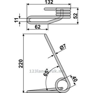 Etterharvetind - 220mm - Nodet