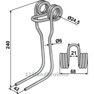 Etterharvetind - 240mm - Schliesing