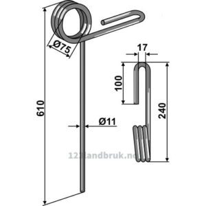 Etterharvetind - 610mm - Bednar, Strom