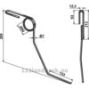 Torsion Etterharvetind - 260mm - Høyre - Steketee