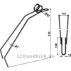 Etterharvetind - 510mm - Steketee