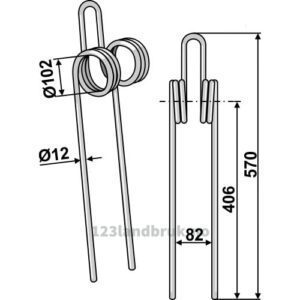 Etterharvetind - 570mm - Eberhardt, Lemken, Rabe