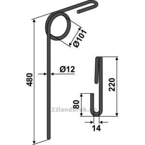 Etterharvetind - 480mm - BBG, Doublet-Record, Evers Agro, Kverneland, Väderstad