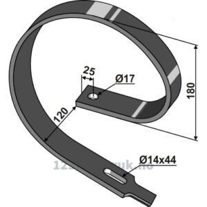 Overdel - 50x10mm - Farmet Kompaktomat