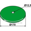Fjærbladskive - Ø170x4mm - til Kverneland Steinutløser